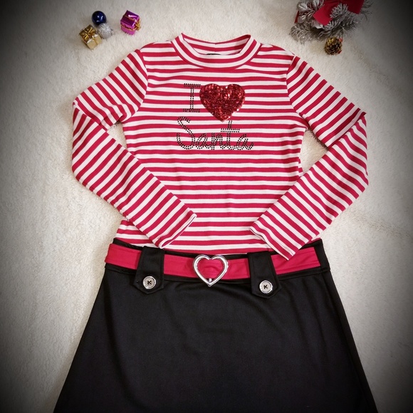 Pink & Violet Other - 🔥4 for $20🔥Pin & Violet Girls Holiday Knit Dress